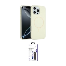 Cep 20-26 Apple Uyumlu İphone 16 Pro Max Kılıf Yankı Form Serisi İkili Koruma Seti Najmaddin Siyah