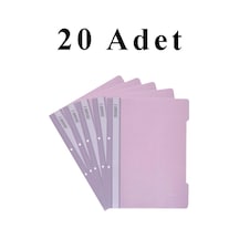 A4 Lila Telli Dosya 1 Paket 20 Adet