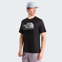The North Face 24/7 Logo Graphic Sleeve Erkek Siyah T-shirt Nf0a8bejjk31