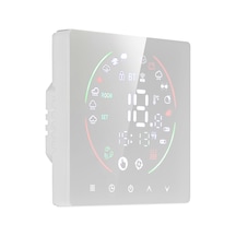 Akıllı Termostat Ev İçin 16a Elektrikli Isıtma Haftalık Programlanabilir Sıcaklık Kontrol Cihazı Lcd Ekran Dijital Akıllı Duvar Termostatı