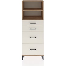 Hyperion Dolap 2 Raflı 4 Çekmeceli 60x44x163 Çam-aytaşı Atlas Çam