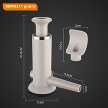 Youmex Alman Manuel Sosis Dolgu Makinesi, Evde Sosis-kiyma Dolum Aleti, Plastik Tip, Küçük Boy, Kolay Kullanım, Ev Ofis Hediyesi Diğer