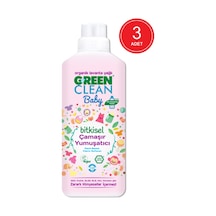 U Green Clean Baby Organik Lavanta Yağlı Bitkisel Çamaşır Yumuşatıcı 3 x 1 L