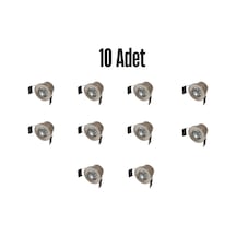 Ct-5270 Yıldız Satin 1.5w Led Spot 10 Adet Beyaz