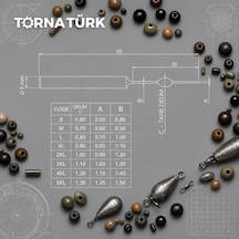 Sert Çelik Konik Mil - Enjektör Çeliği - Konik Tığ - 1.1 Mm Delim Gri