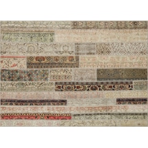 Klasik Modern Patchwork Eskitme Halı 160 X 230 Cm 6000