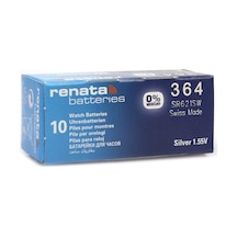 Renata 364 Sr621sw 1.55v Alkalin Saat Pili 10 Adet