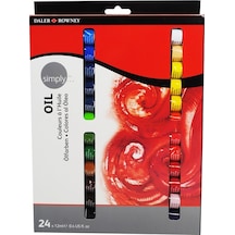 Daler Rowney Simply Yağlı Boya Seti 24X12 ML