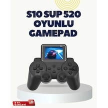 Hdmı Destekli S10 Gamepad 520 Oyunlu Tv Ye Bağlanabilir Atari 2025 Model