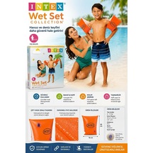 Intex Wet Set Collection Çocuk Şişme Kolluk 6-12 Yaş 30x15 Cm Deniz Havuz Kolluğu