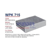 WUNDER WPK715 Polen Filtresi Mercedes 221 Kasa S320 - S350 CDI