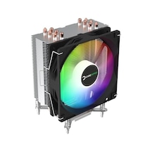 Glace Tc6 Argb Siyah 1x120mm Lga1851/am5 İşlemci Hava Soğutucu