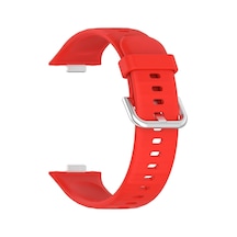 Huawei Watch Fit 5 İçin Kordon, Silicone Sport Band Kırmızı Watch Fit 5 İle Uyumlu Kordon - Kırmızı Çok Renkli