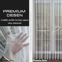 Tül Perde Kampanyalı 2 Desen Sınırlı Stok Ekru