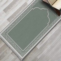 Evaşk Namazlık Dokuma Halı Kaymaz Muslumana Seccade80 x 130 Mint EVASK801E66