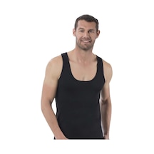 Nacar Store Erkek Siyah Pamuklu Atlet 6'lı