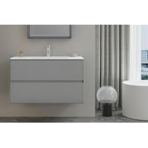 Nest 91 Alt+lavabo Mat Gri Diğer