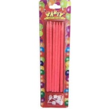 Mum Simli 14Cm Pembe 6 Adet