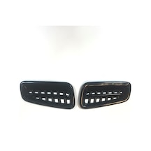 Cıvıc Fe1 2022 Içın Uyumlu Ust Menfez Kaplama - Pıano Black