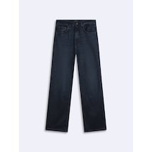 LTB Vanetta Zıp Fermuarlı Straight Dark İndigo Jean Pantolon
