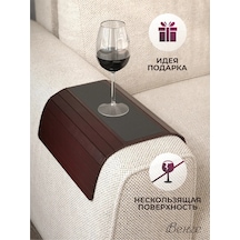 Decorez Ahşap Sehpa Koltuk Kol Dayama Yastığı 142789684 Wenge