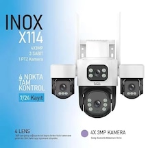 Inox-x114 4x3mp Dört Lensli Wifi Ptz