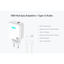 18 W Adaptör-Başlık