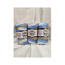 Sweet Baby Batik Ebruli El Örgü İpi 3 Adet - Renk: 327