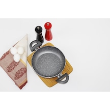 Eminox Çift Kulplu Granit Sahan Tava 18  Cm