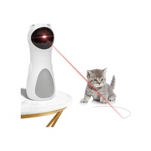 Omniax Otomatik İnteraktif Kedi Oyuncağı - Hareket Sensörlü, Şarjlı, Led Işıklı