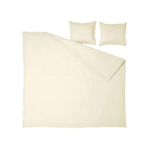 Ikea Angslılja Çift Kişilik Nevresim Takımı 220 X 240 Cm Açık Bej