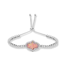 Kuyumcudukkani "hamsa"suyolu Asansör Bileklik-beyaz- 70141-w-fatıma