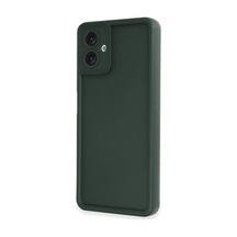 Samsung Uyumlu Galaxy A06 Kılıf Viera Silikon - Koyu Yeşil 0.2M-Çok Renkli