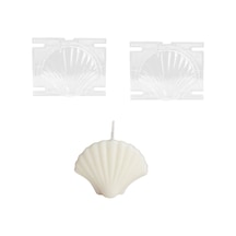 Poli Karbon Sert Plastik Shell Mum Kalıbı Büyük Boy 10x12 Cm