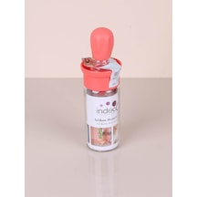 İndecor Houseware Hazneli Silikon Yağ Sos Ve Yumurta Fırçası Yağ Fırçası Yağ Şişesi Pembe 180 Ml Çok Renkli