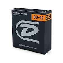 Jim Dunlop 3pden0942 Nickel-plated Steel Light 3'lü Paket Elektro Gitar Teli 9-42