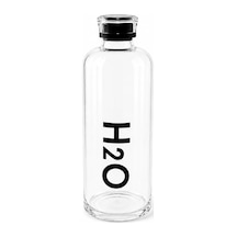 Orret Home 1000 Ml Renkli Kapaklı Borosilikat Cam Matara Sızdırmaz Çevirmeli Vakumlu Kapaklı Suluk,bpa İçermez, Isıya Dayanıklı, Geniş Ağızlı, Şık Ve Dayanıklı Cam Su Şişesi Siyah 0