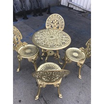 Aluminyumdokumcu Osmanlı Altın Renk Takım 4+1 Altın