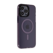 Joko Apple Uyumlu iPhone 14 Pro Max Kılıf Tigra Magsafe Kapak - Derin Mor -