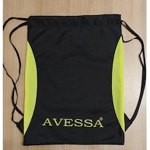 Avessa Sç-10 İpli Spor Çantası Siyah Siyah