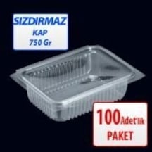 Sızdırmaz Kap 750 Gr 100 Adet