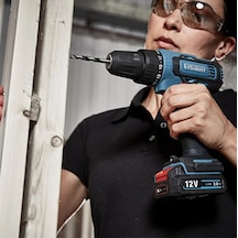 Erbauer EDD12-Li-2 Çift Akülü Matkap 12V