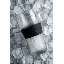Çift Cidarlı 470 Ml Dondurulabilir Soğuk İçim Meşrubat Bira Kokteyl Buzluk Bardak Mıt1345 Şeffaf