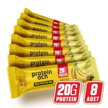 Protein Bar - Muz Aromalı - 50g X 8 Adet