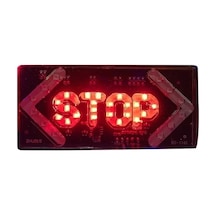 Sh Elektrikli İşaret Cihazı Oklu Stop Küçük Najmaddin