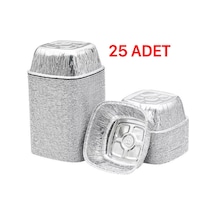 Alüminyum Aşure Tatlı Kasesi Sütlaç Kabı 25 Adet