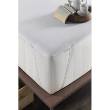 Divanev Bebe Alez 70x110 Cm Sıvı Geçirmez Köşe Lastikli Micro Kumaş Beyaz