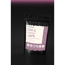 Chia Tohumu & Yaprak Çilek Paraguay Chia Tohumu Çilekli Chia Seeds & Strawberry Chia Series No: 2 200 G