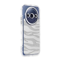 Newface Xiaomi Redmi A3 4g Kılıf Reflexion Desenli Kapak - Desen 10 Şeffaf