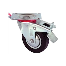 Servis Tekeri - Tablalı Frenli Siyah Döner - Çap 1 Elx33441-59c2d Çok Renkli